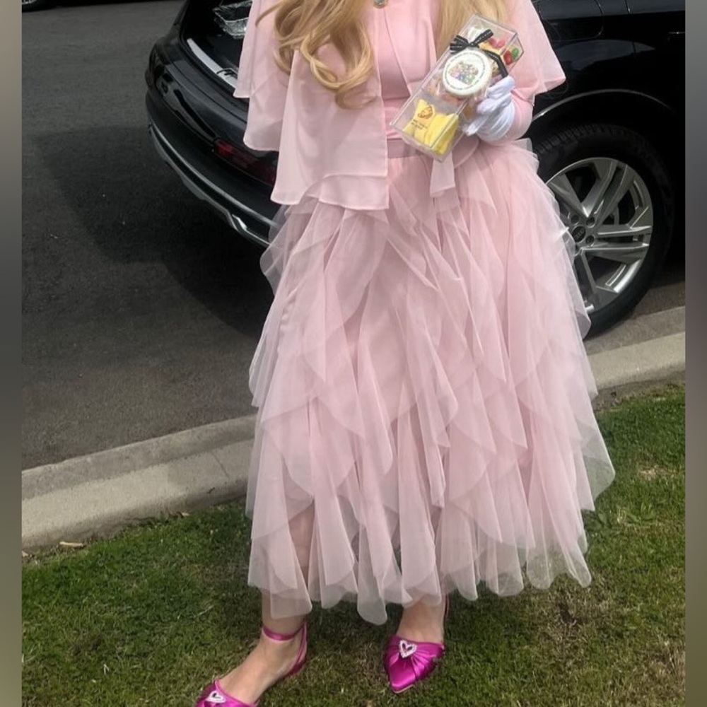 Blush Pink Tutu Skirt Shein